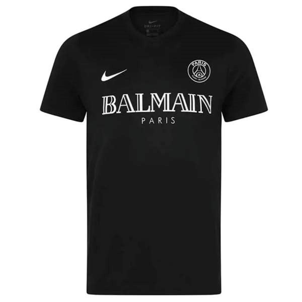 Tailandia Camiseta PSG x Balmain 2023-2024 Negro